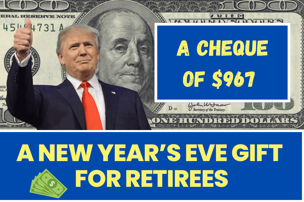 A Check of $967 - Social Security Prepares a New Year’s Eve Gift for Retirees