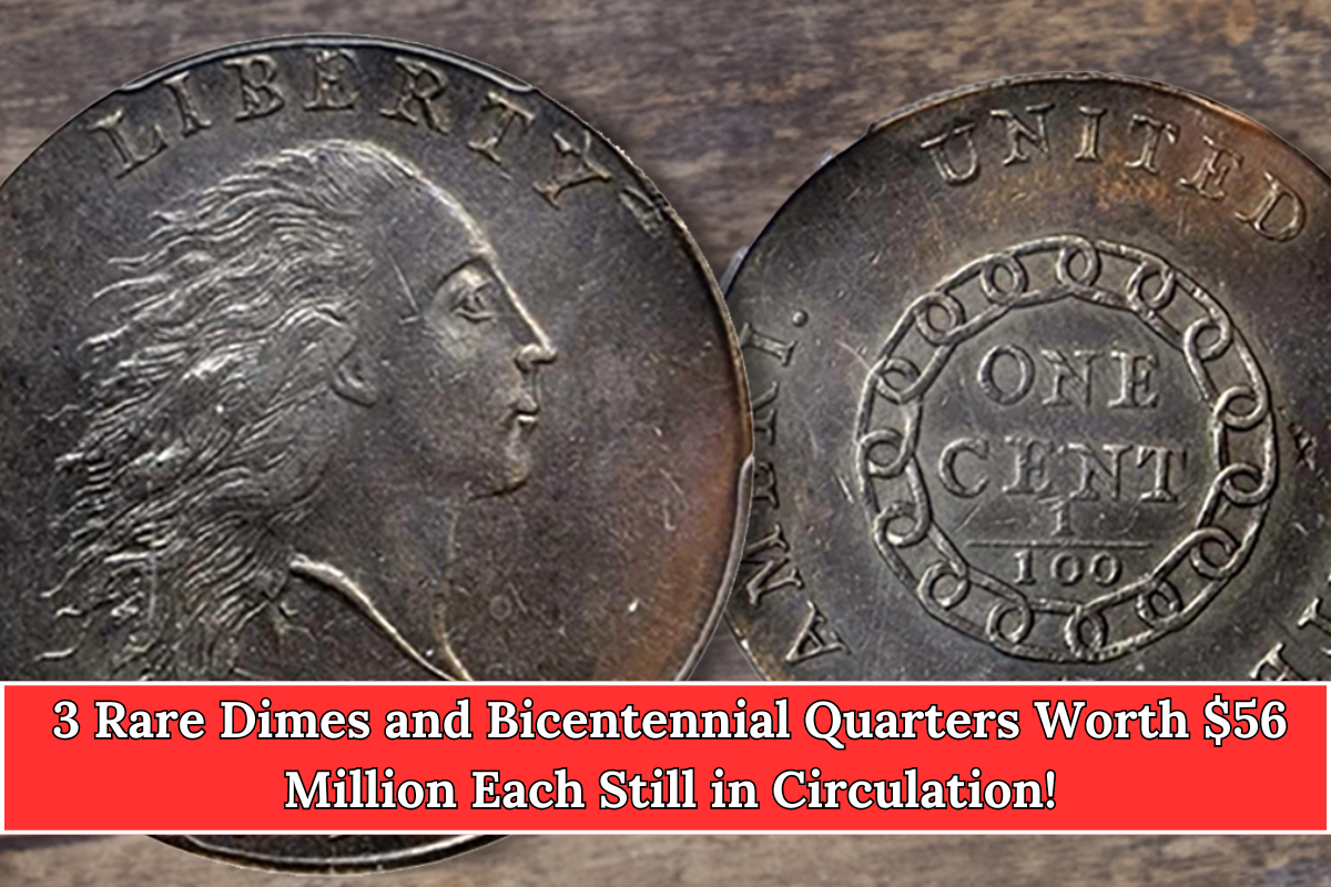 3 Rare Dimes and Bicentennial Quarters Worth $56 Million Each Still in Circulation!